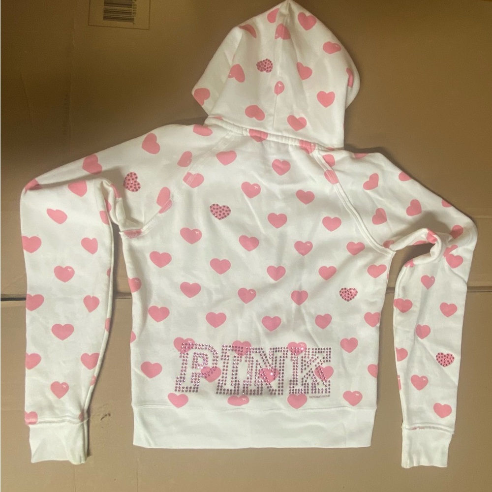Victoria's Secret Pink Heart Hoodie